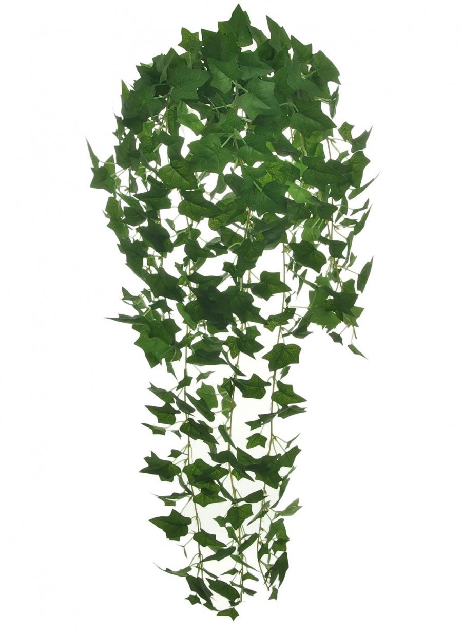 6 X Trailing Ivy - Green - 110cm