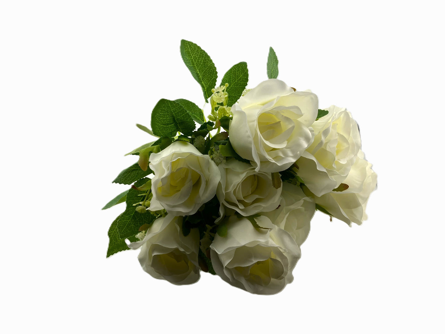 White Bridal Rose Bunch