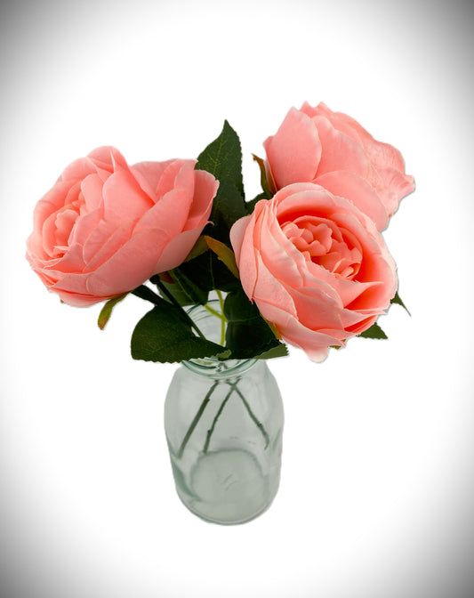 Artificial Silk Ariella Rose Bunch in Pink