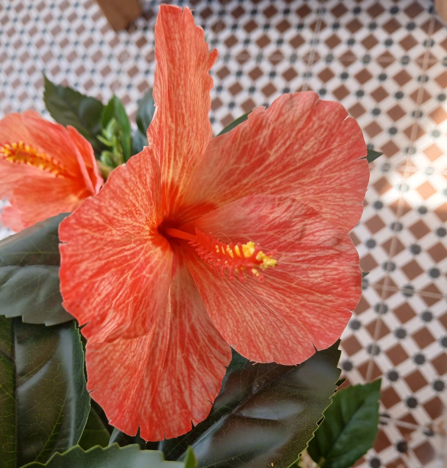 Artificial Hibiscus Tree - 90cm