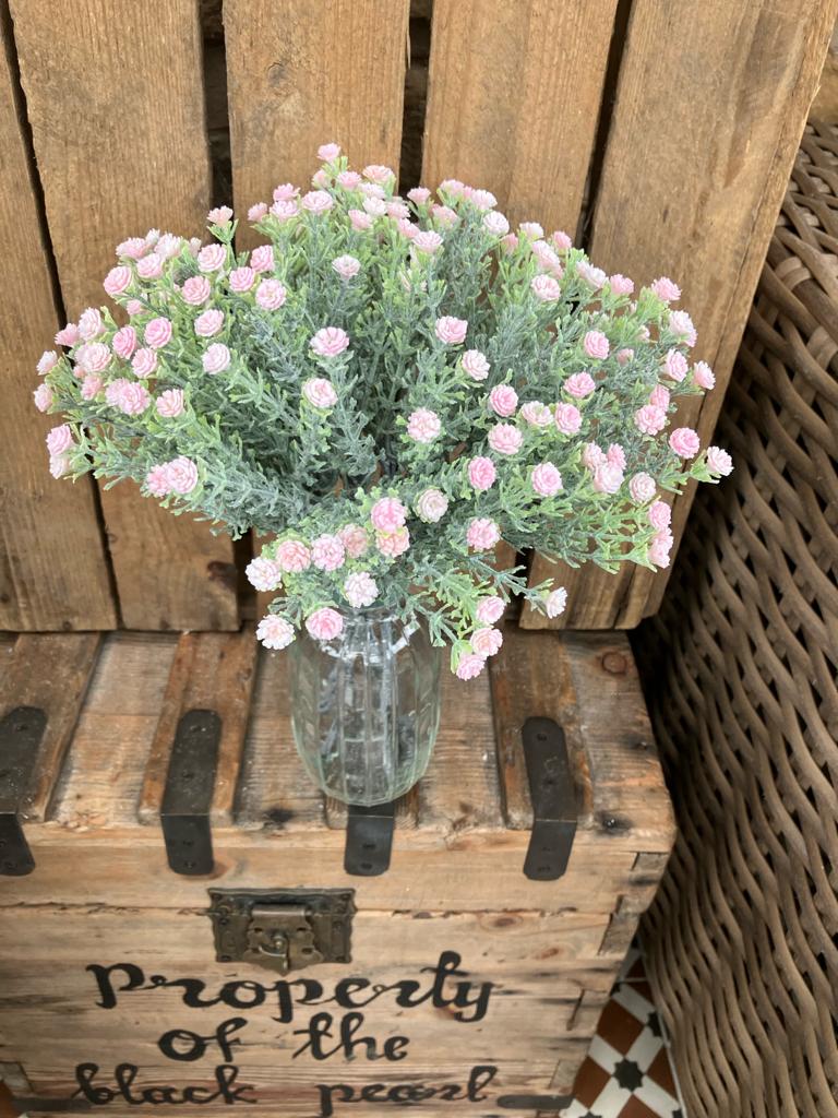 Wild Gypsophila - Pink (With or Without Vase)