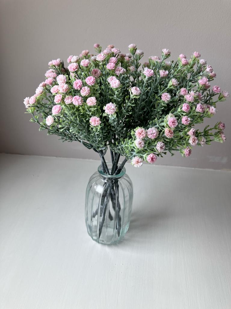 Wild Gypsophila - Pink (With or Without Vase)