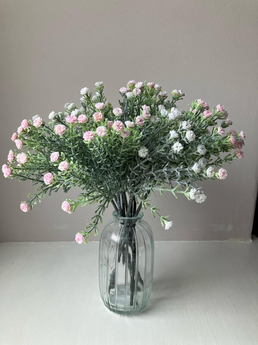 Wild Gypsophila - Pink & Ivory