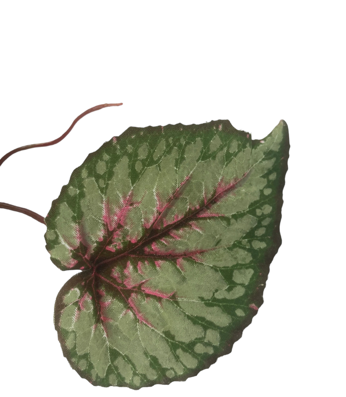 Artificial Begonia Hanging Spray - 110cm - Pink & Grey