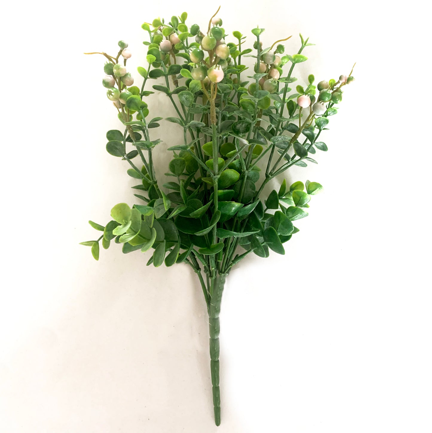 Artificial Berry Bush - Pale Pink Berries, 30cm