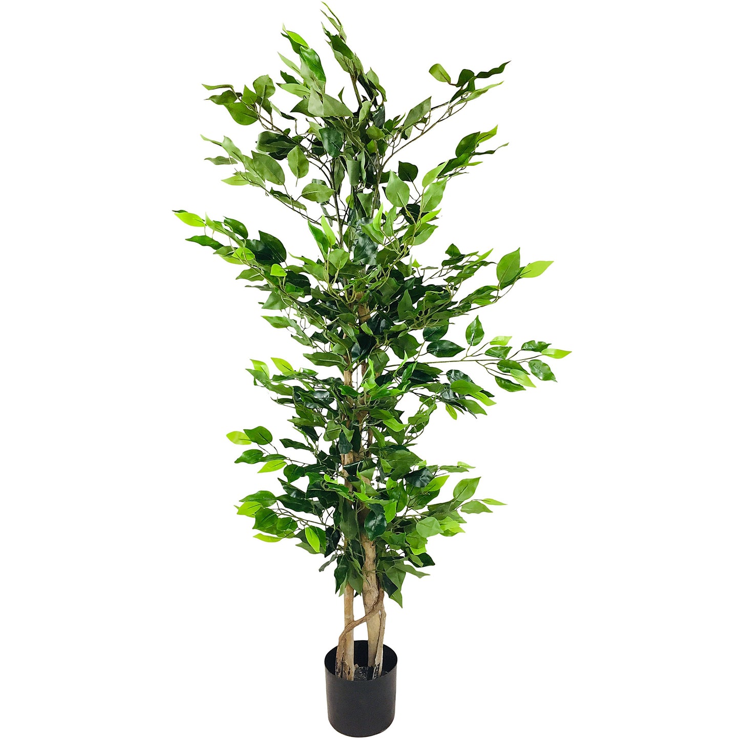 Artificial Ficus Tree with Natural Trunk 125cm (4.1ft)