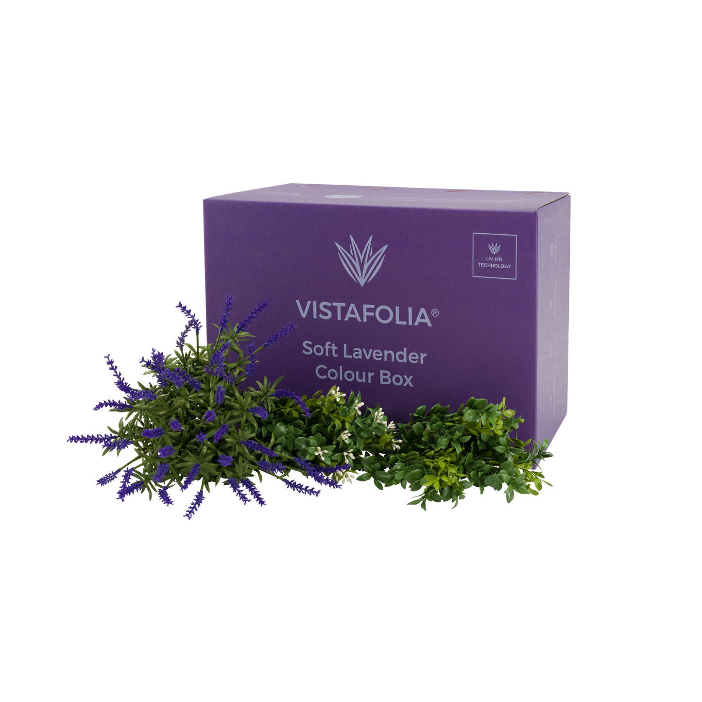Artificial Green Wall Colour Box - Soft Lavender