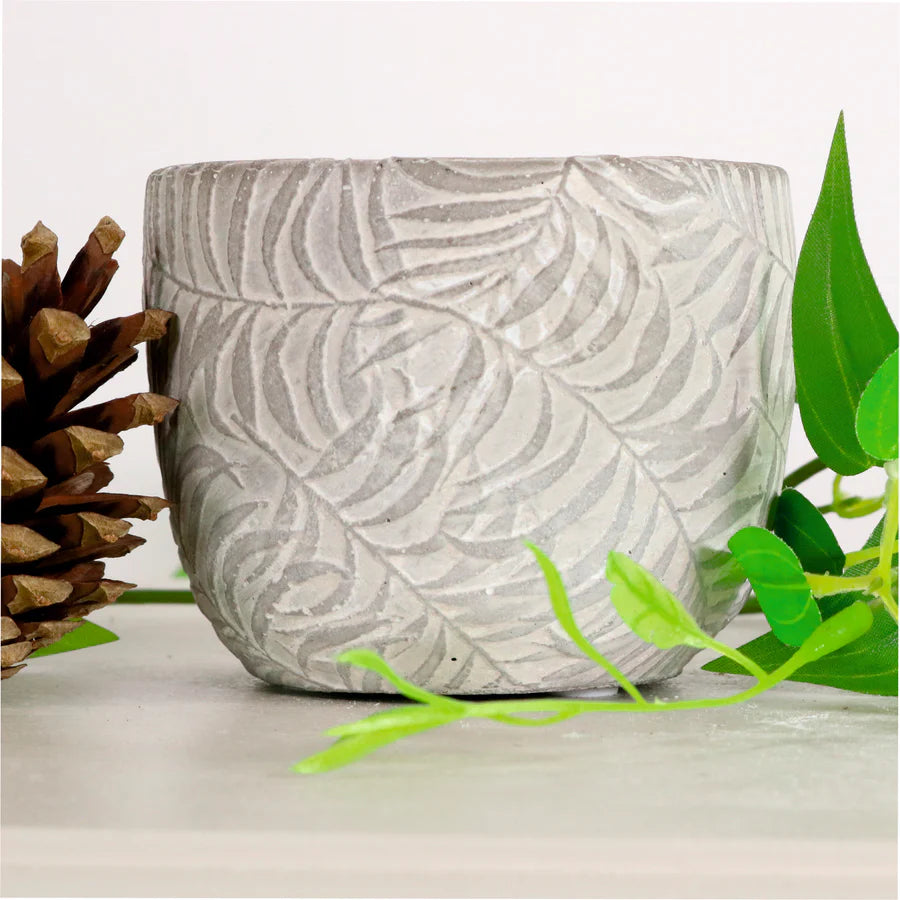 Artificial Printed Mirror Leaf Bunch 28cm
