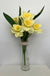 Artificial Silk 7 Head Daffodil Bunch