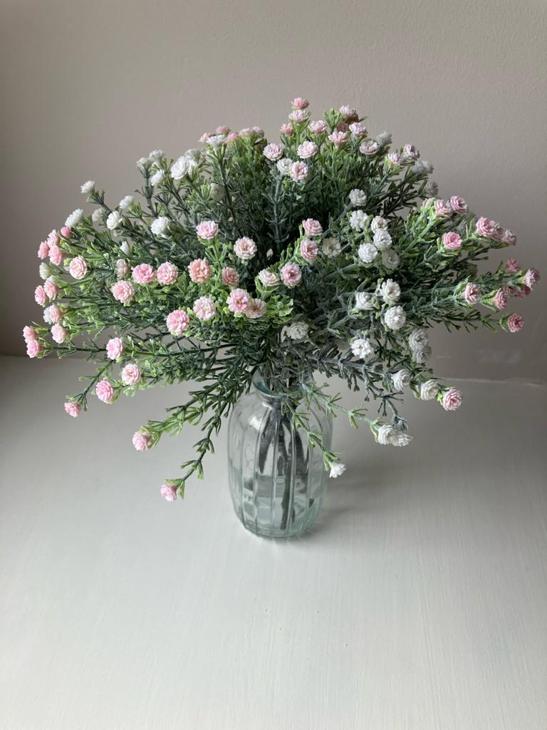 Wild Gypsophila - Pink & Ivory