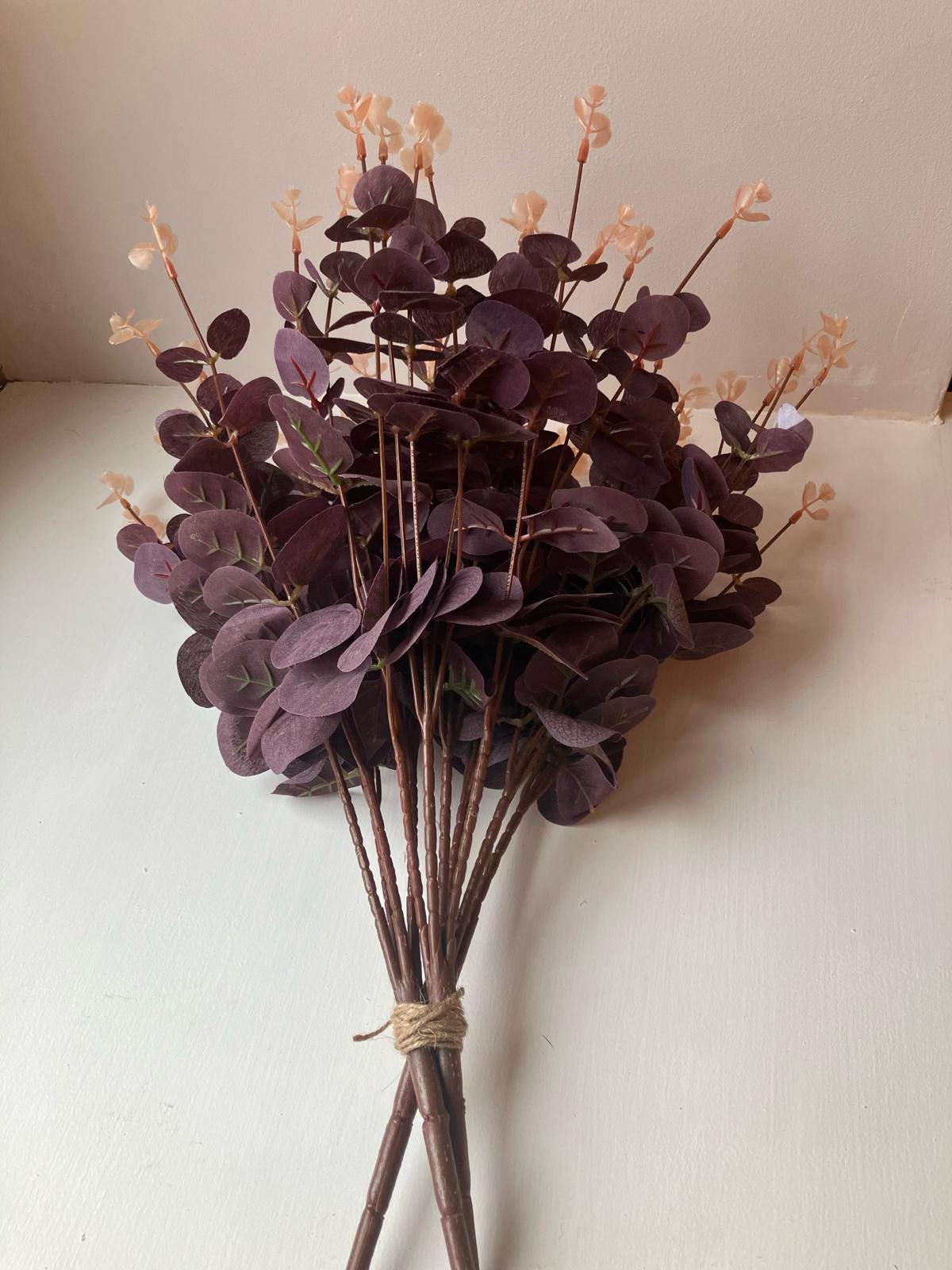 Burgundy Eucalyptus Bunch