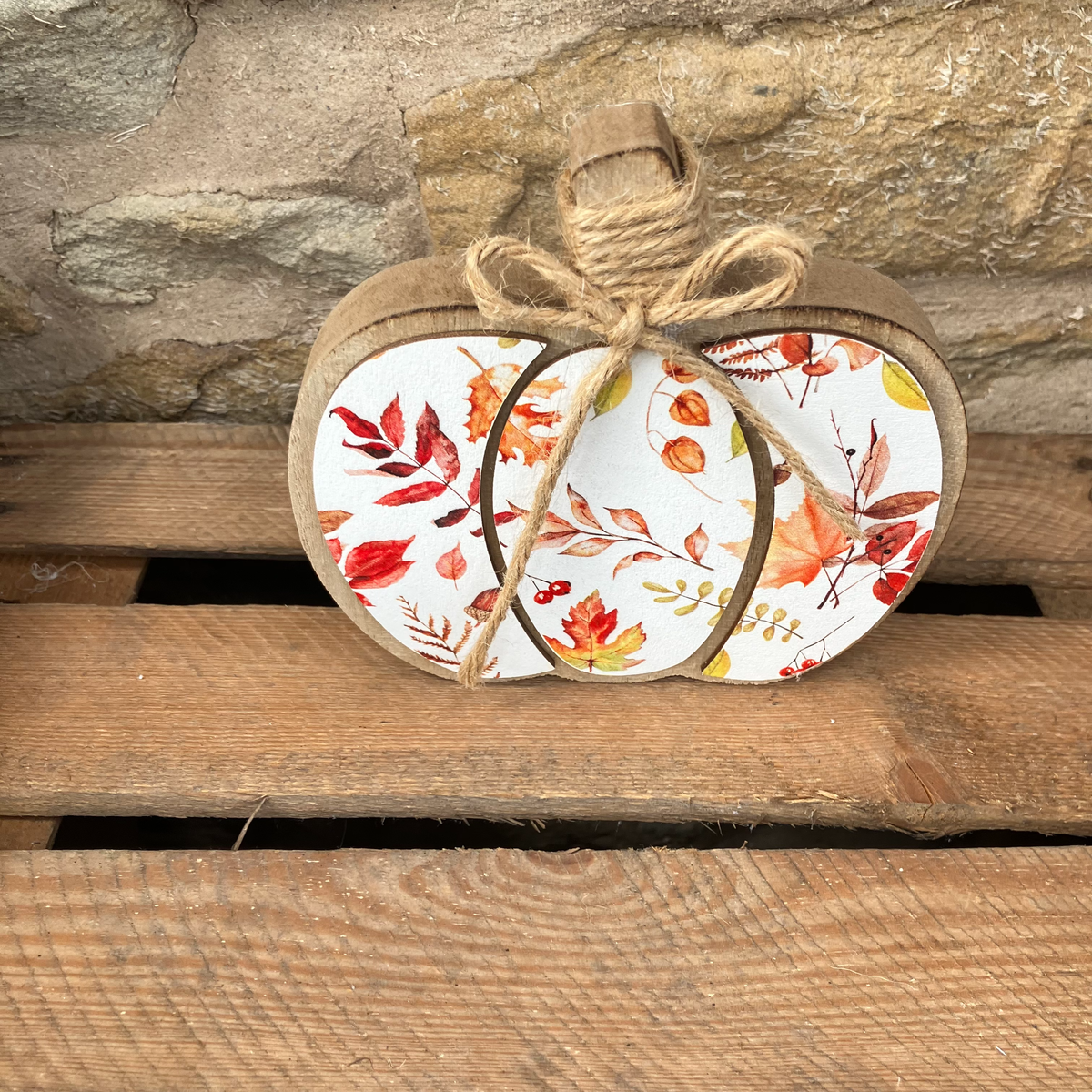 Trio of Ornamental Pumpkins