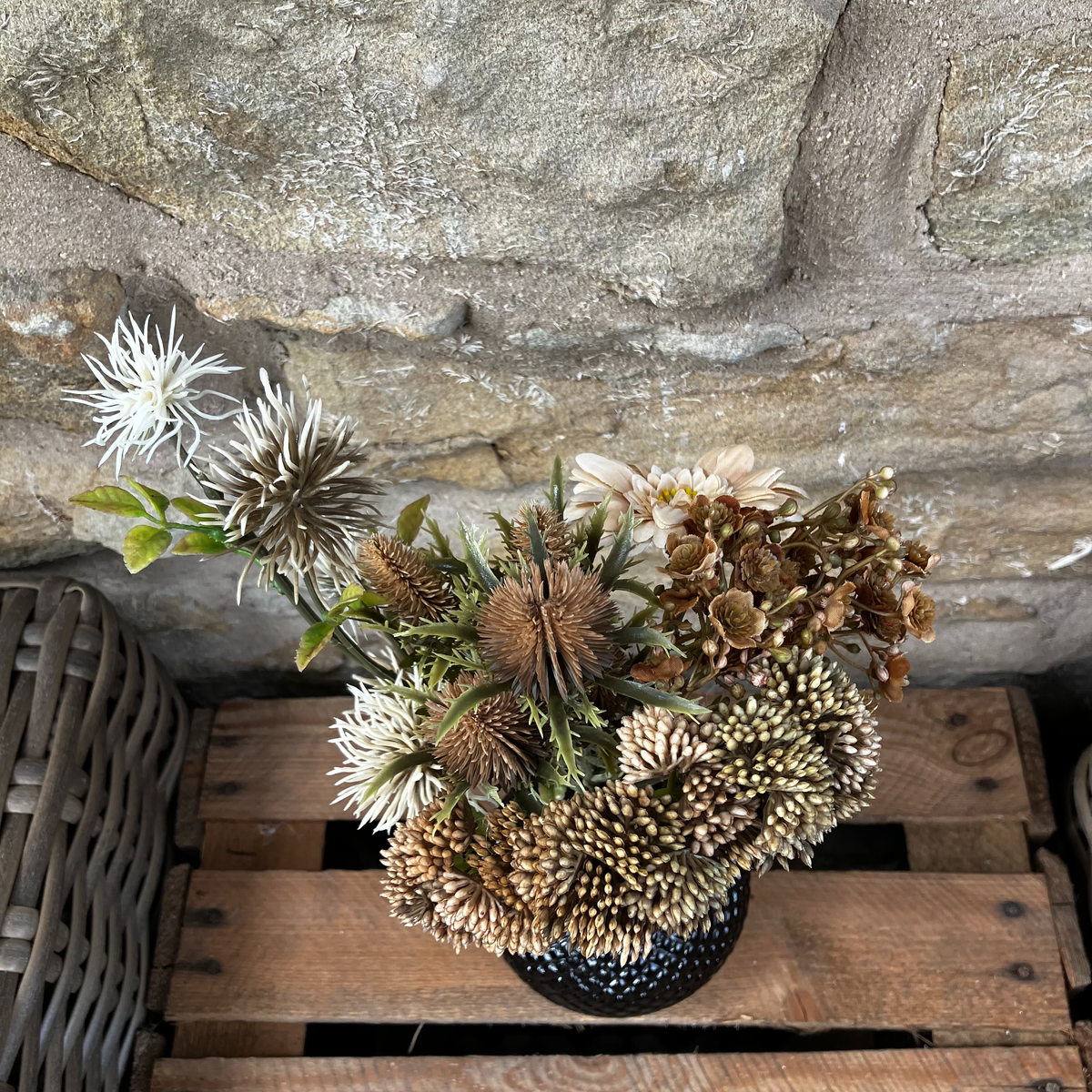 Artificial Flower Arrangement In A Choice Of Vases