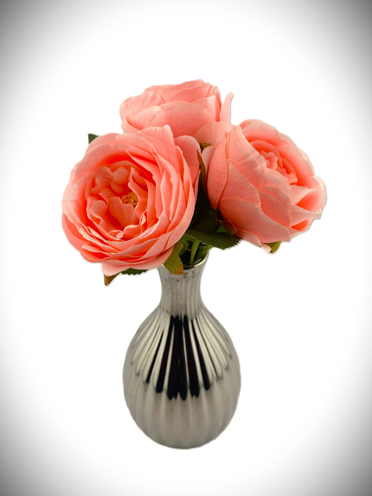 Artificial Silk Ariella Rose Bunch in Pink