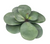Artificial Large Green & Mauve Succulent, 19cm