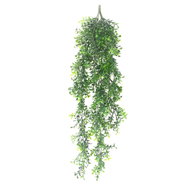 6 X Artificial Boxwood Hanging Bush, 75cm realartificial