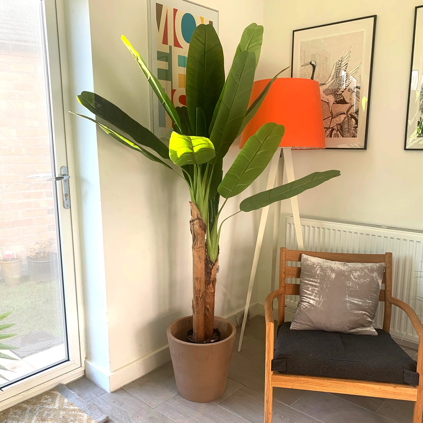 Artificial Banana Tree, Twin-Trunk
