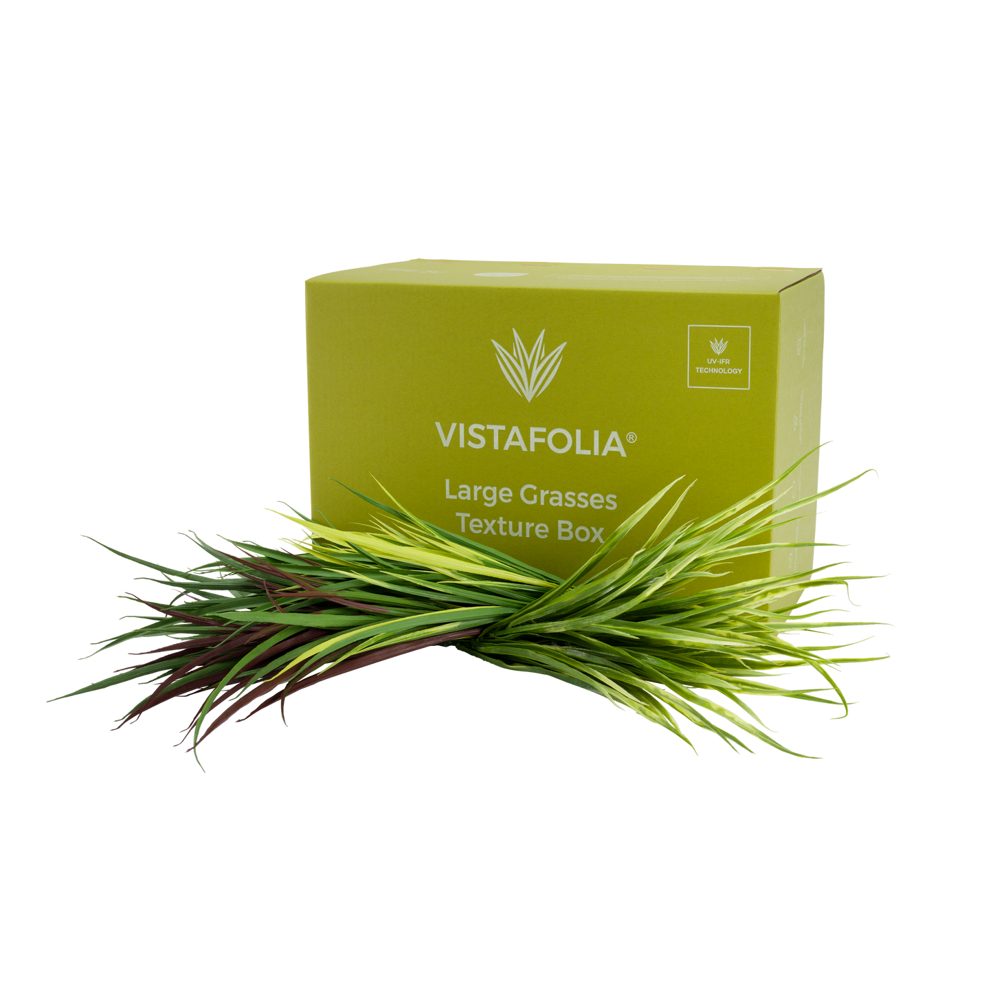 Artificial Green Wall Texture Box -  Large Grasses