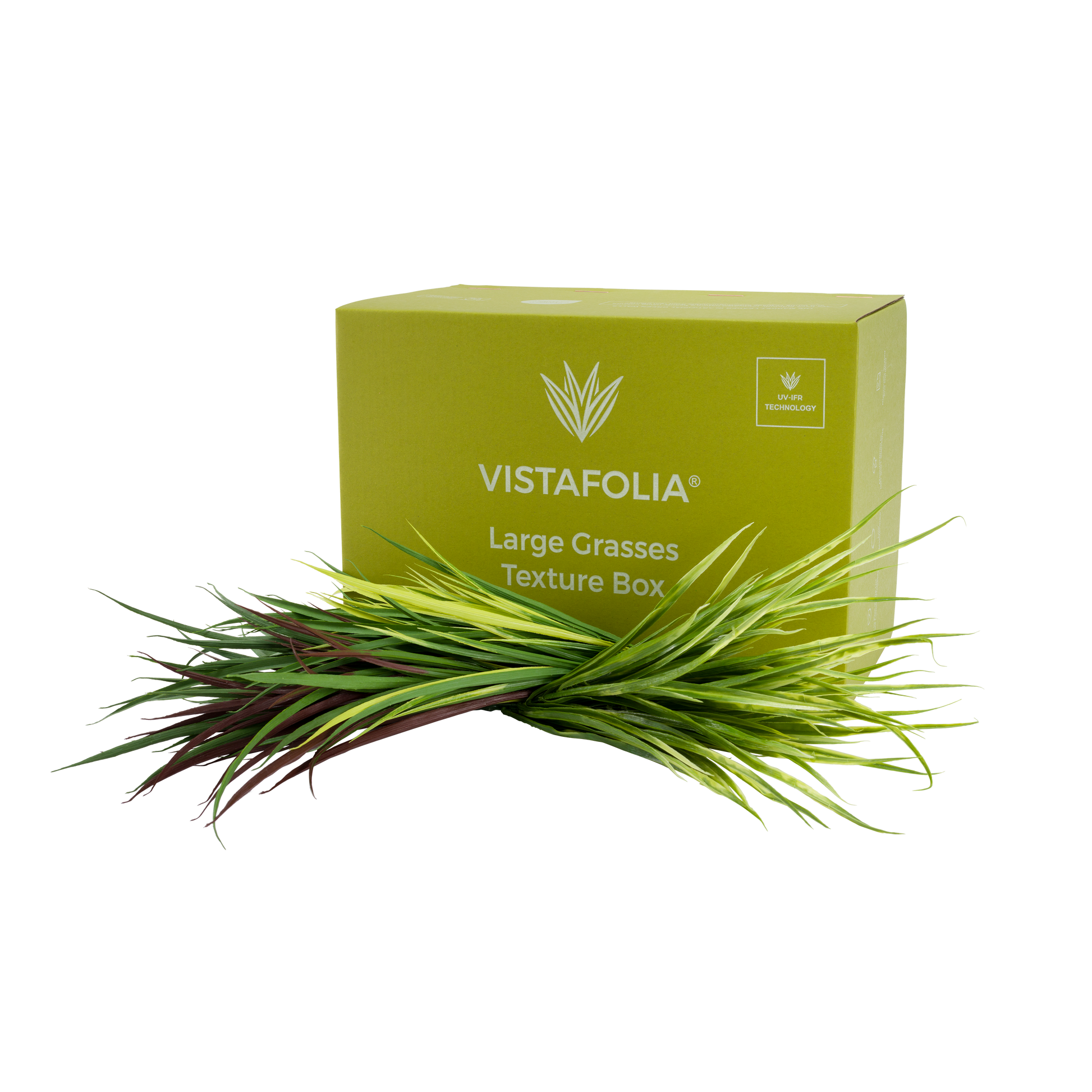 Artificial Green Wall Texture Box -  Large Grasses