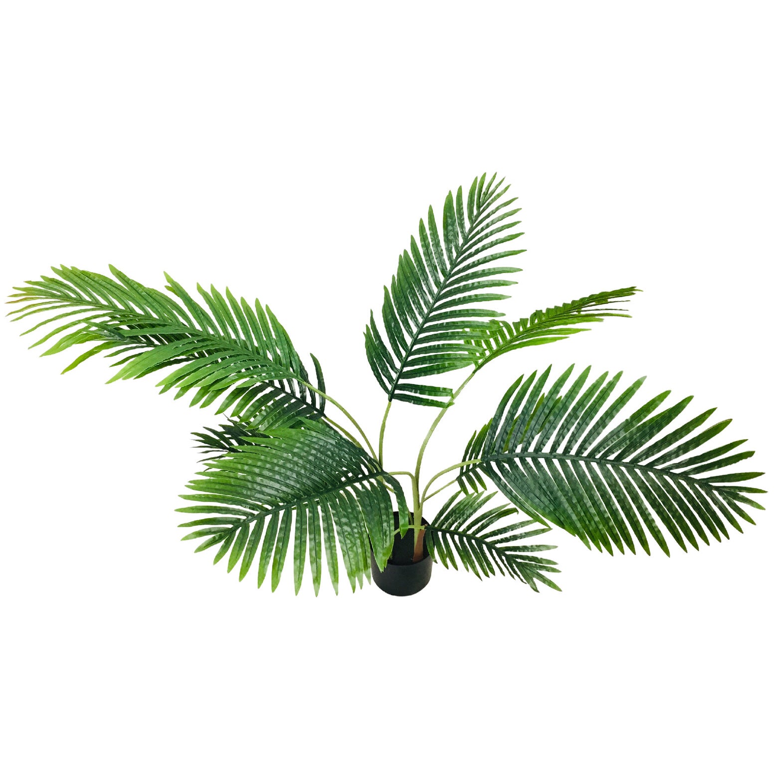 Artificial Palm Tree - 10 Leaves, 110cm