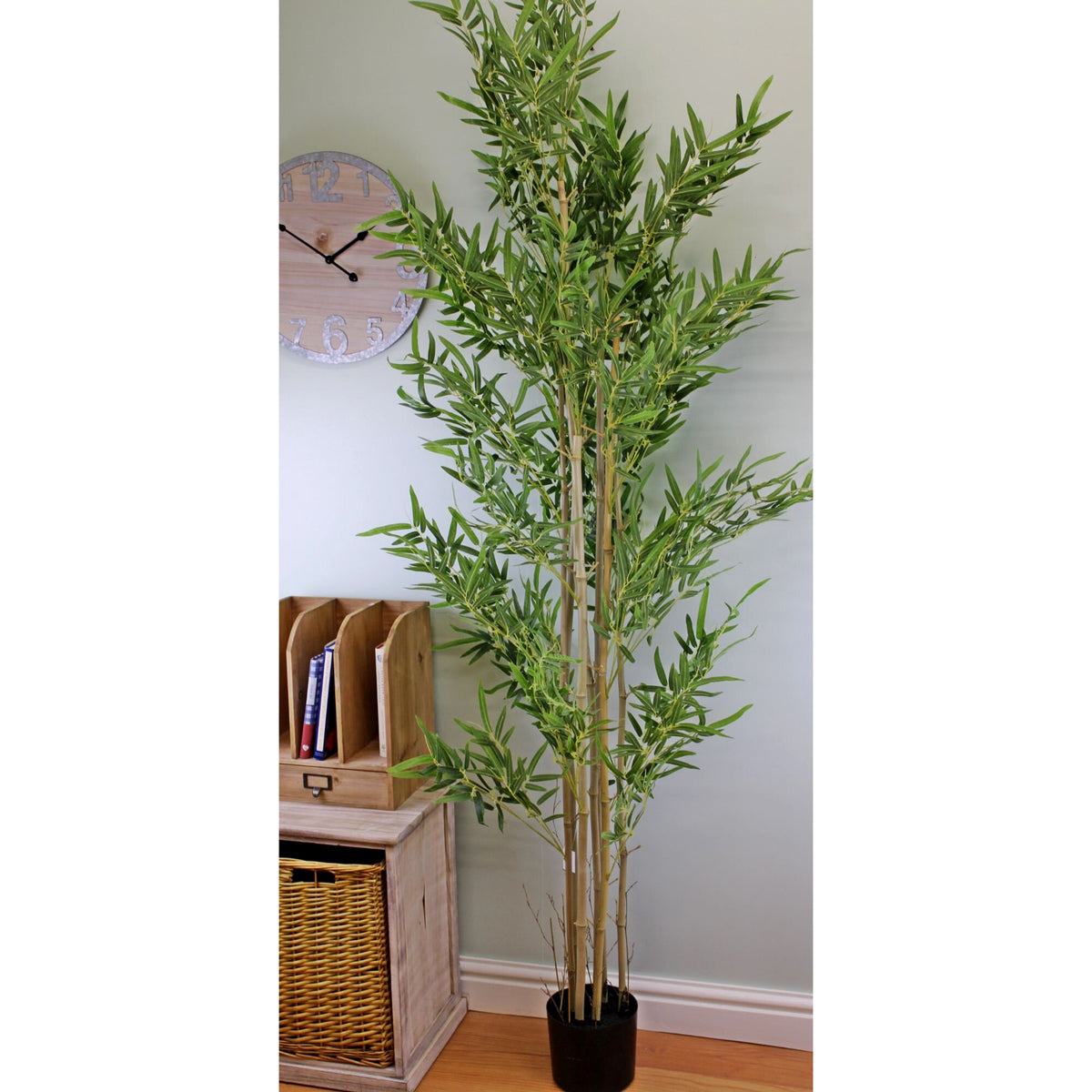 Artificial Bamboo Tree, 7 Real Stems, 200cm (6.7ft)