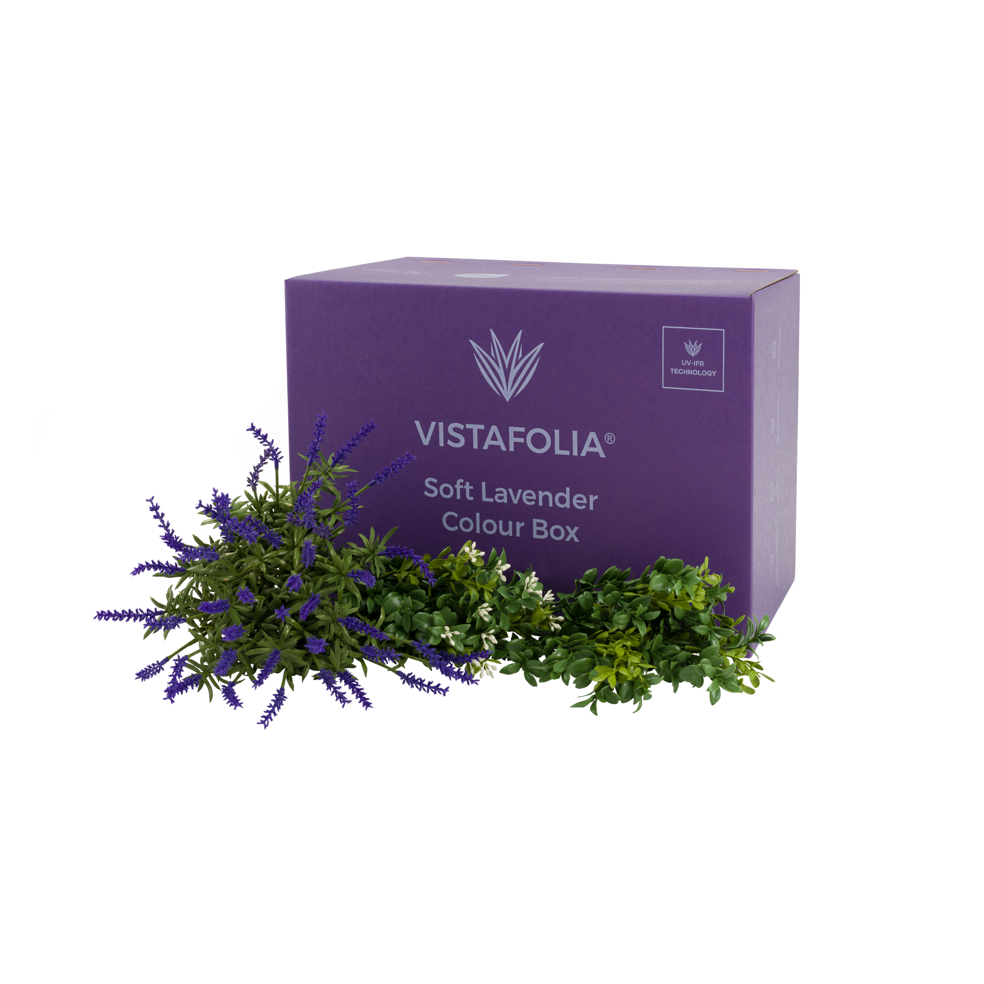 Artificial Green Wall Colour Box -  Soft Lavender